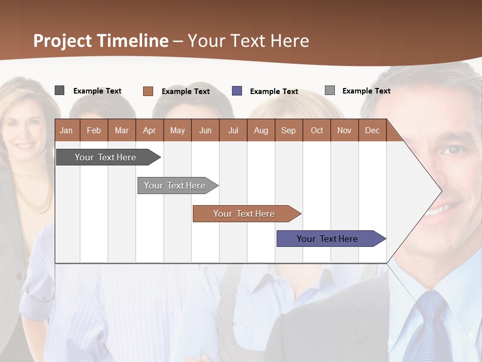 Isolate Teamwork Isolated PowerPoint Template