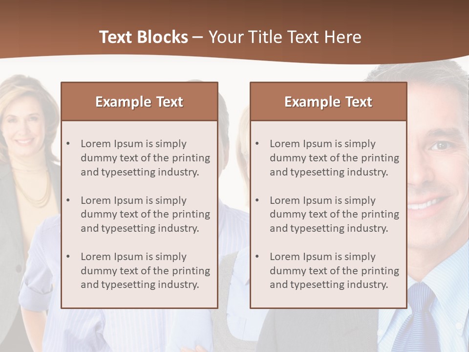 Isolate Teamwork Isolated PowerPoint Template