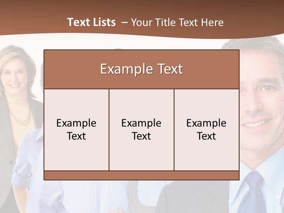Isolate Teamwork Isolated PowerPoint Template