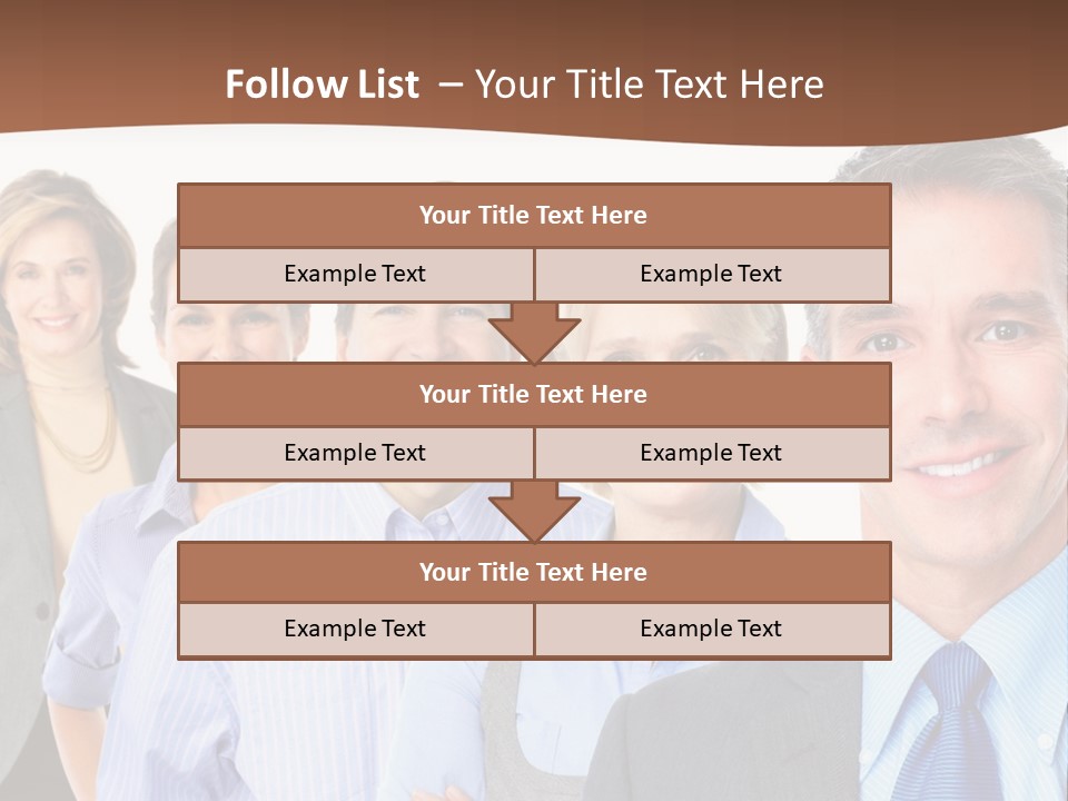 Isolate Teamwork Isolated PowerPoint Template
