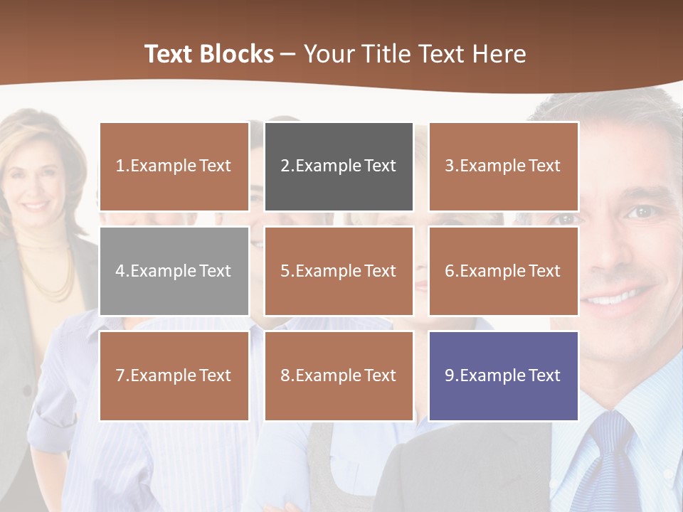 Isolate Teamwork Isolated PowerPoint Template