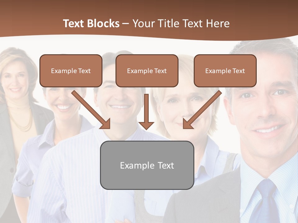 Isolate Teamwork Isolated PowerPoint Template