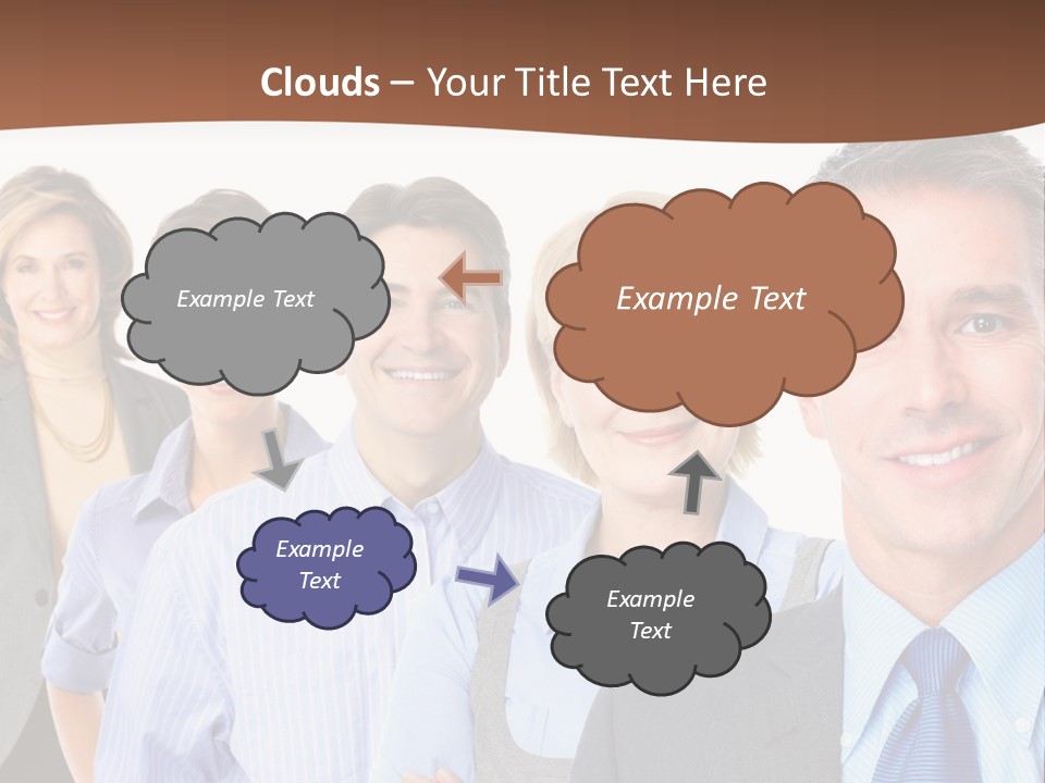 Isolate Teamwork Isolated PowerPoint Template