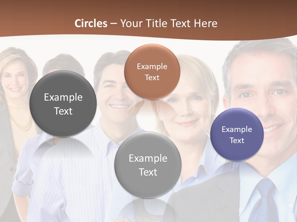 Isolate Teamwork Isolated PowerPoint Template
