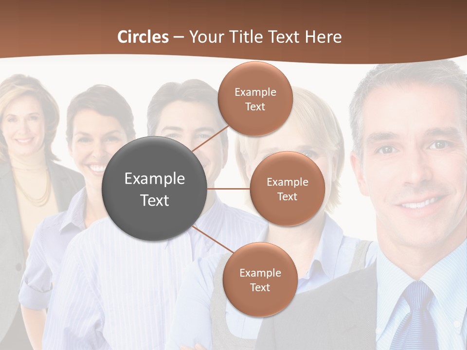 Isolate Teamwork Isolated PowerPoint Template