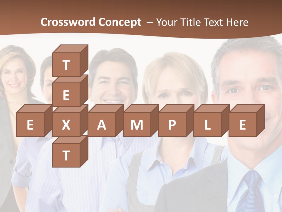 Isolate Teamwork Isolated PowerPoint Template