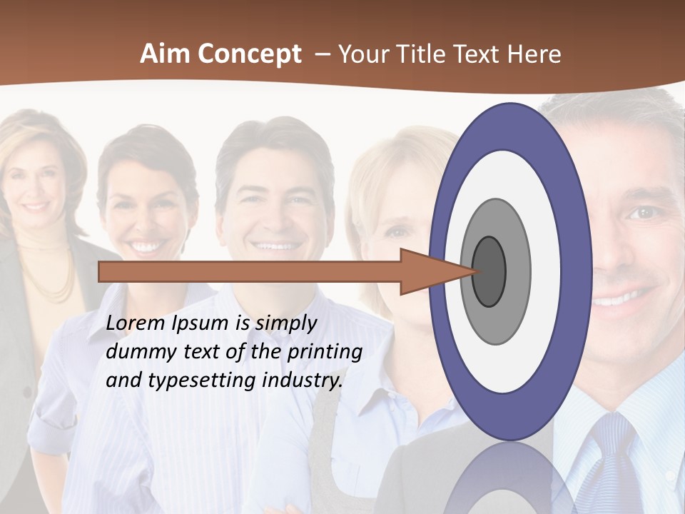 Isolate Teamwork Isolated PowerPoint Template