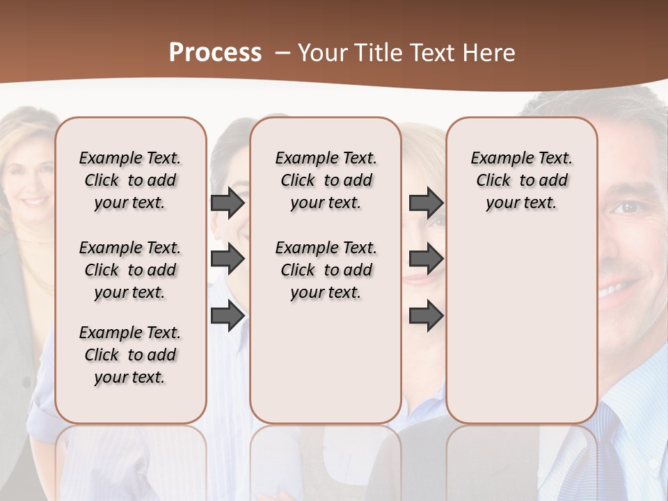 Isolate Teamwork Isolated PowerPoint Template