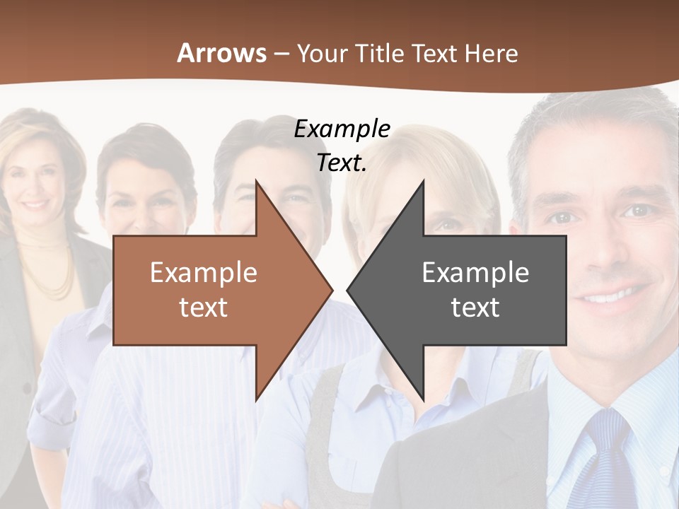 Isolate Teamwork Isolated PowerPoint Template