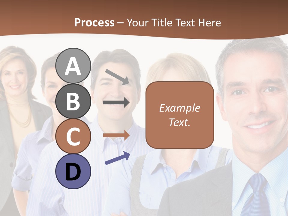 Isolate Teamwork Isolated PowerPoint Template