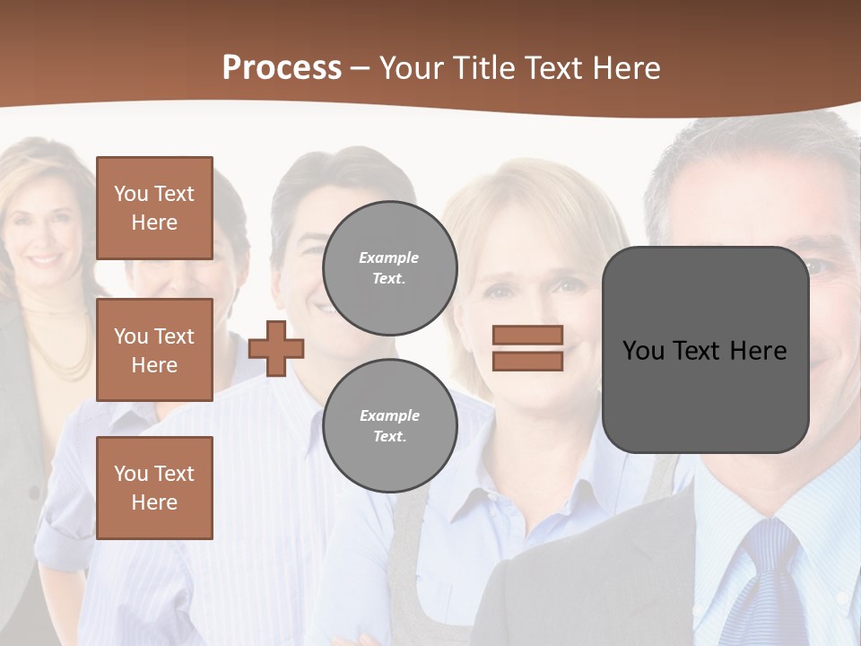 Isolate Teamwork Isolated PowerPoint Template
