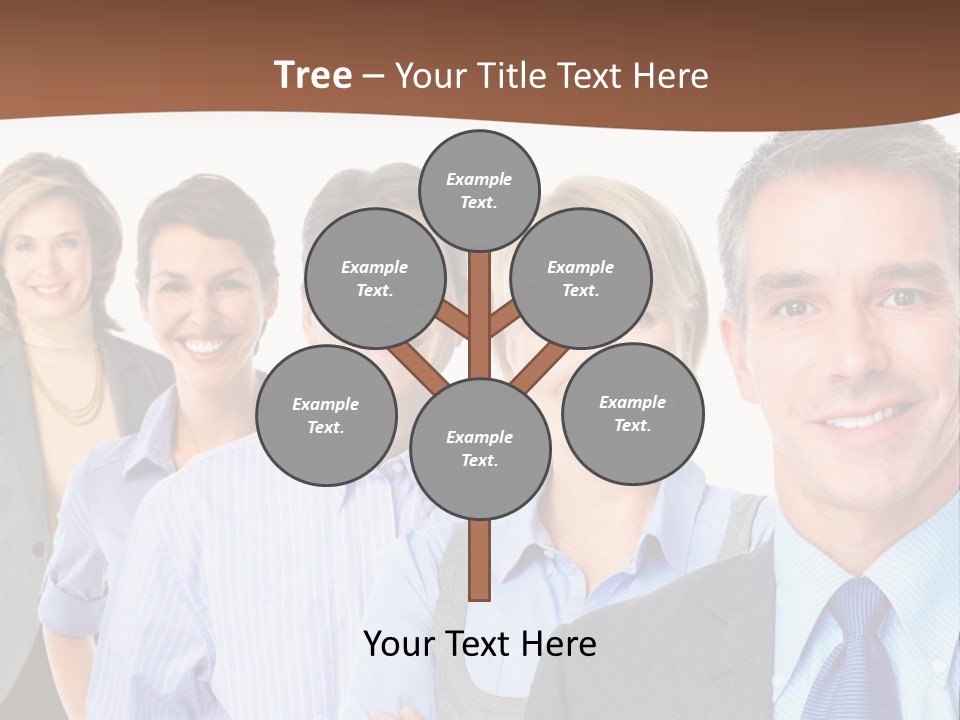 Isolate Teamwork Isolated PowerPoint Template