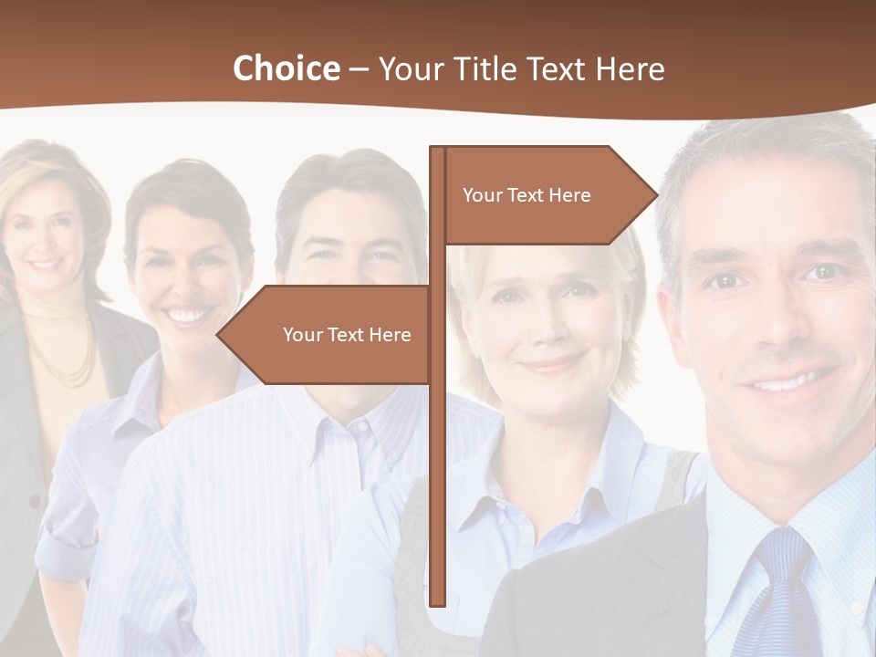 Isolate Teamwork Isolated PowerPoint Template