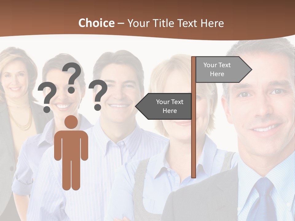 Isolate Teamwork Isolated PowerPoint Template