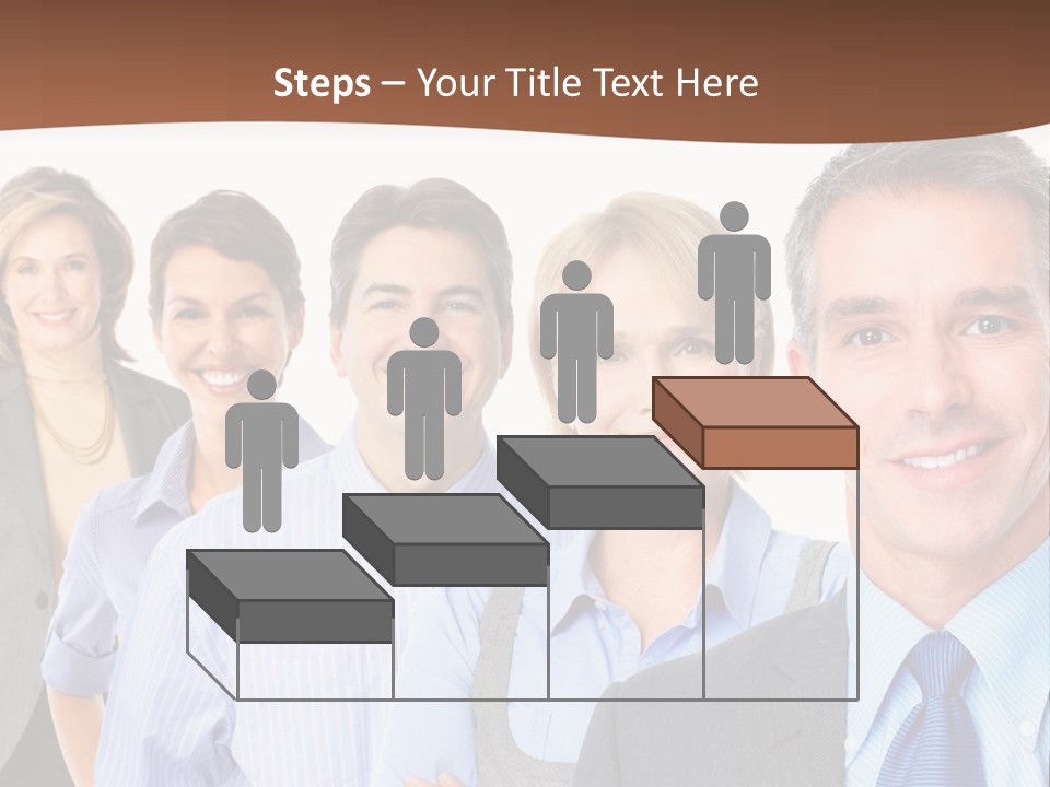 Isolate Teamwork Isolated PowerPoint Template