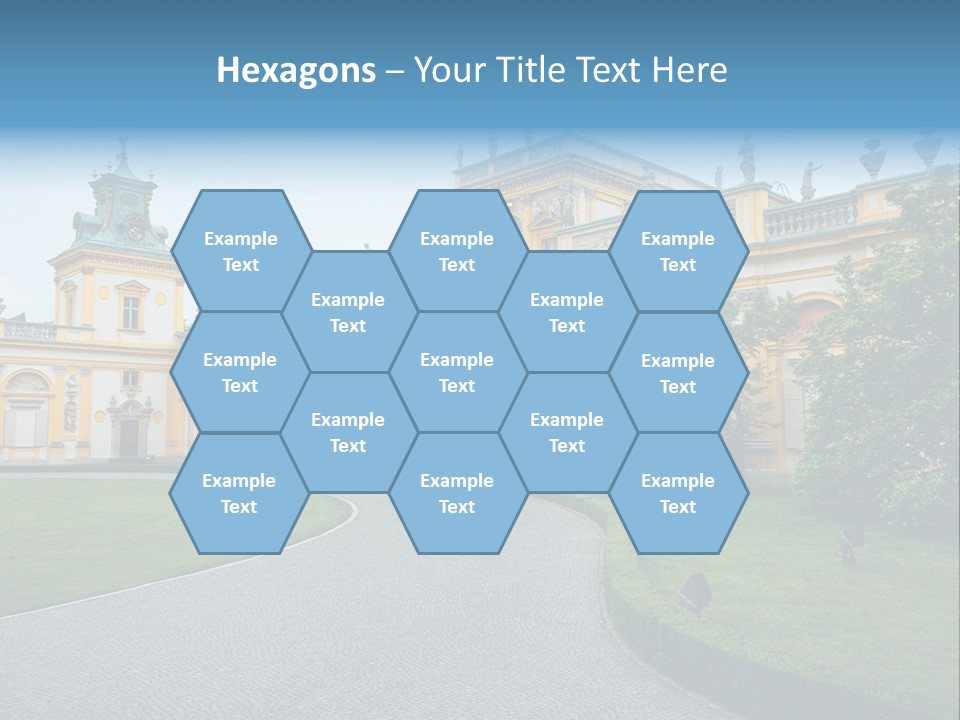 Landmark Decorative Residence PowerPoint Template