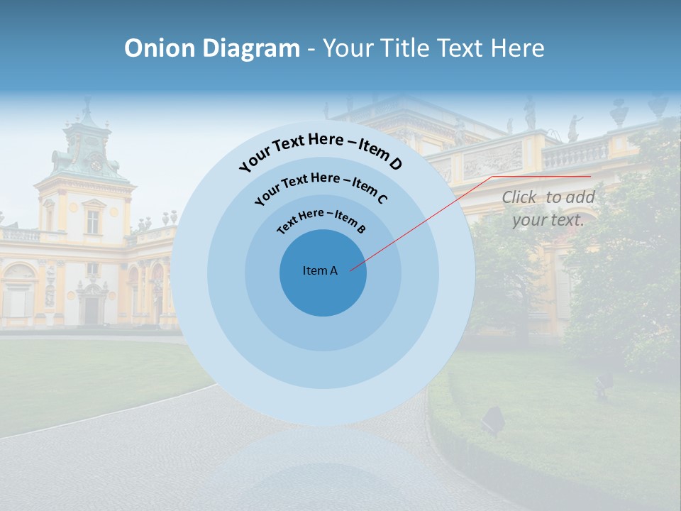 Landmark Decorative Residence PowerPoint Template