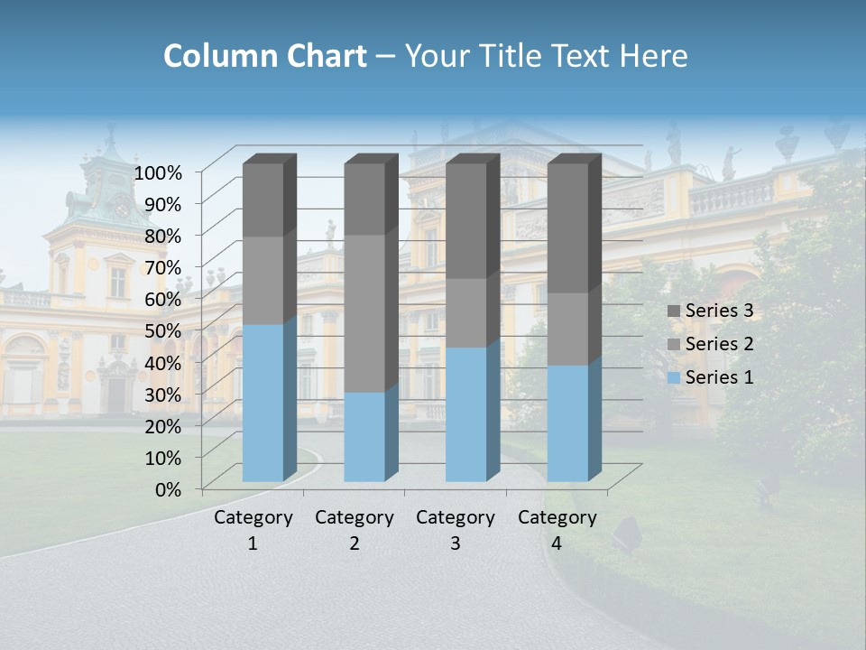 Landmark Decorative Residence PowerPoint Template