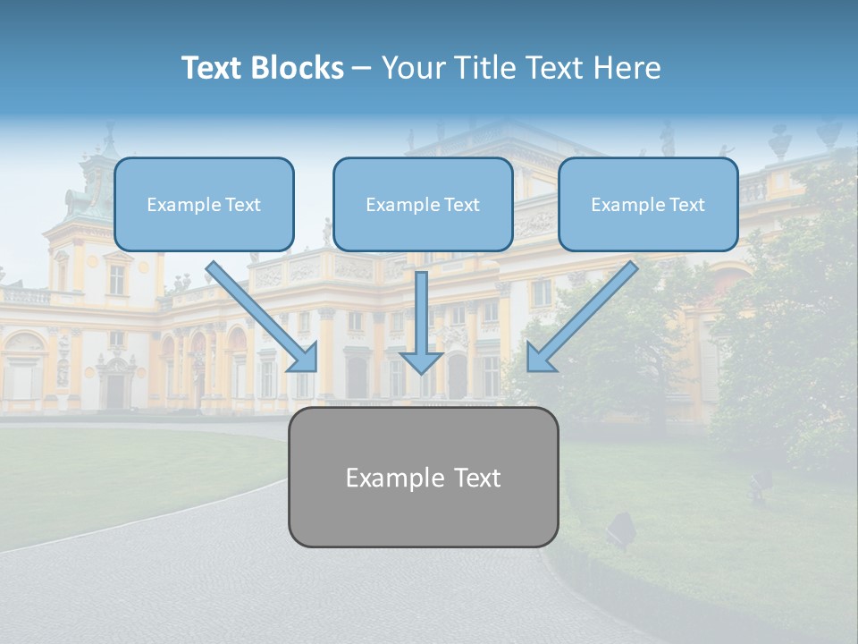 Landmark Decorative Residence PowerPoint Template