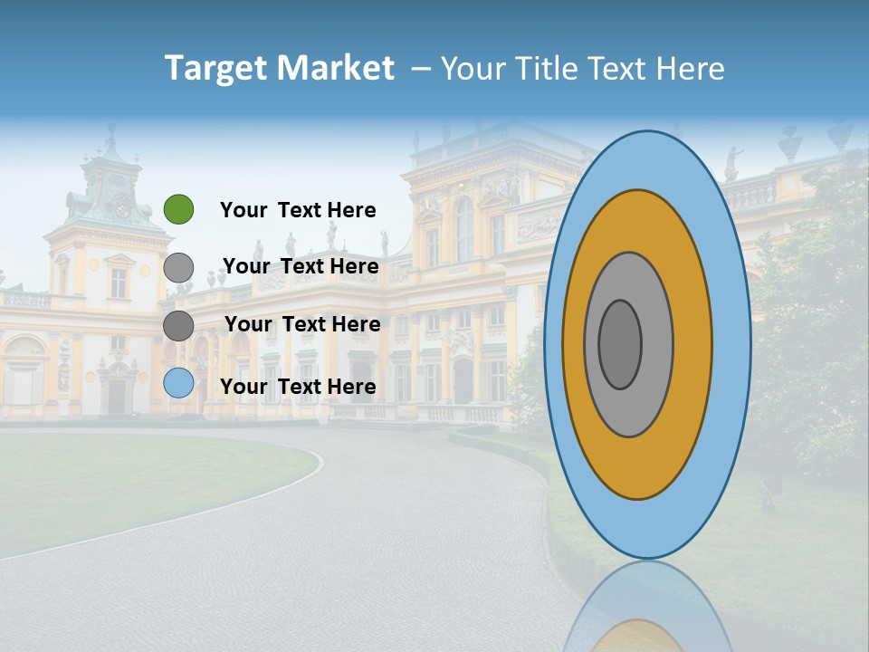 Landmark Decorative Residence PowerPoint Template