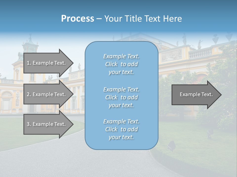 Landmark Decorative Residence PowerPoint Template