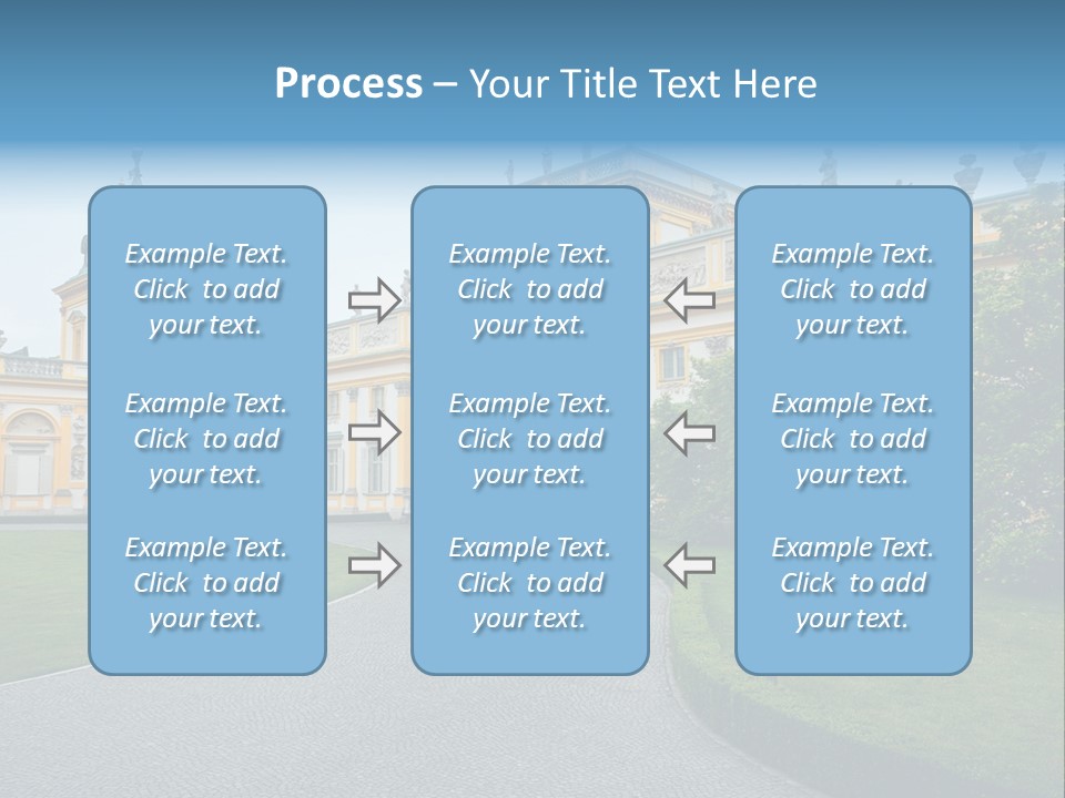 Landmark Decorative Residence PowerPoint Template