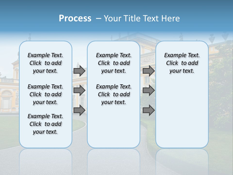 Landmark Decorative Residence PowerPoint Template