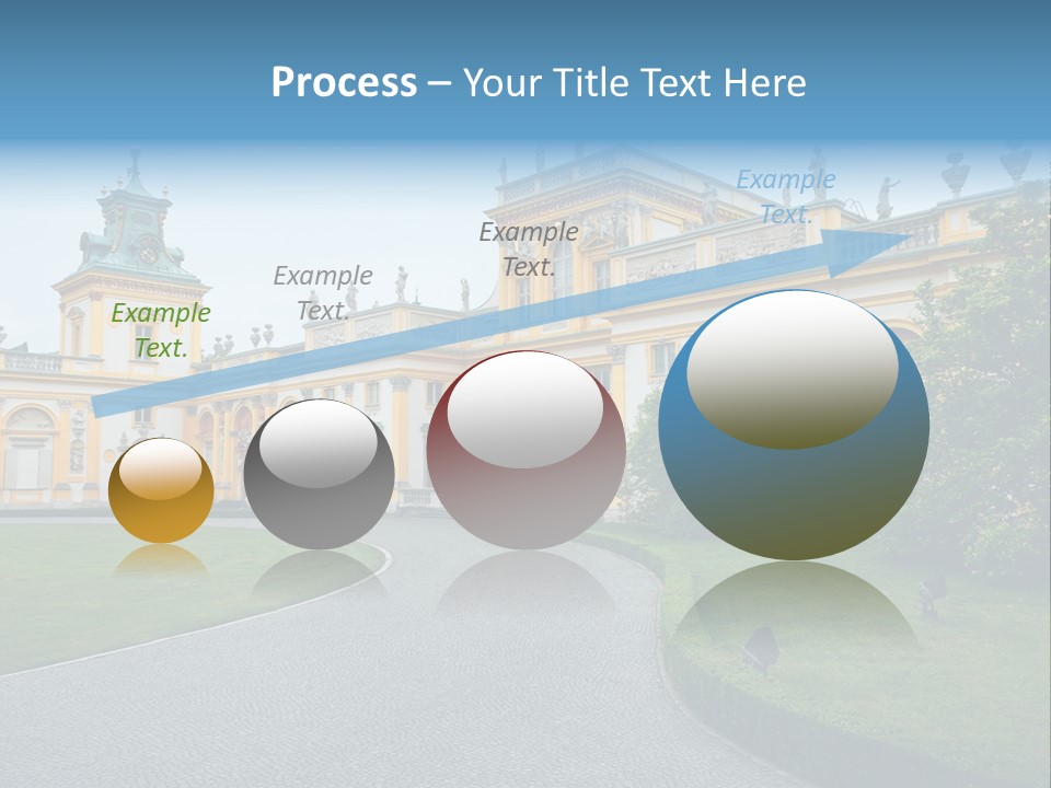 Landmark Decorative Residence PowerPoint Template