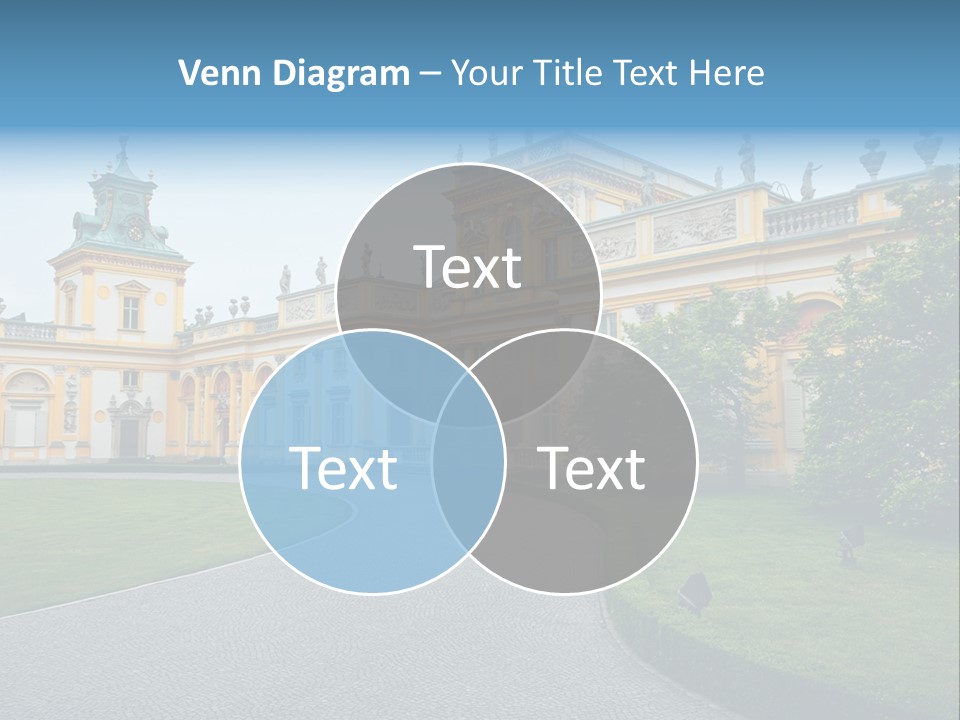 Landmark Decorative Residence PowerPoint Template
