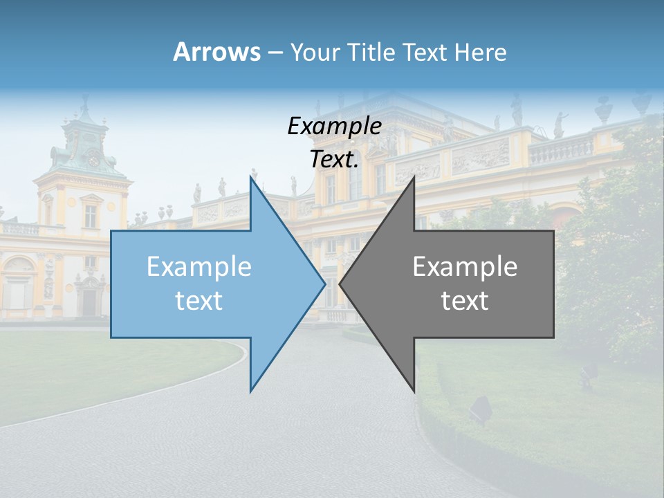 Landmark Decorative Residence PowerPoint Template