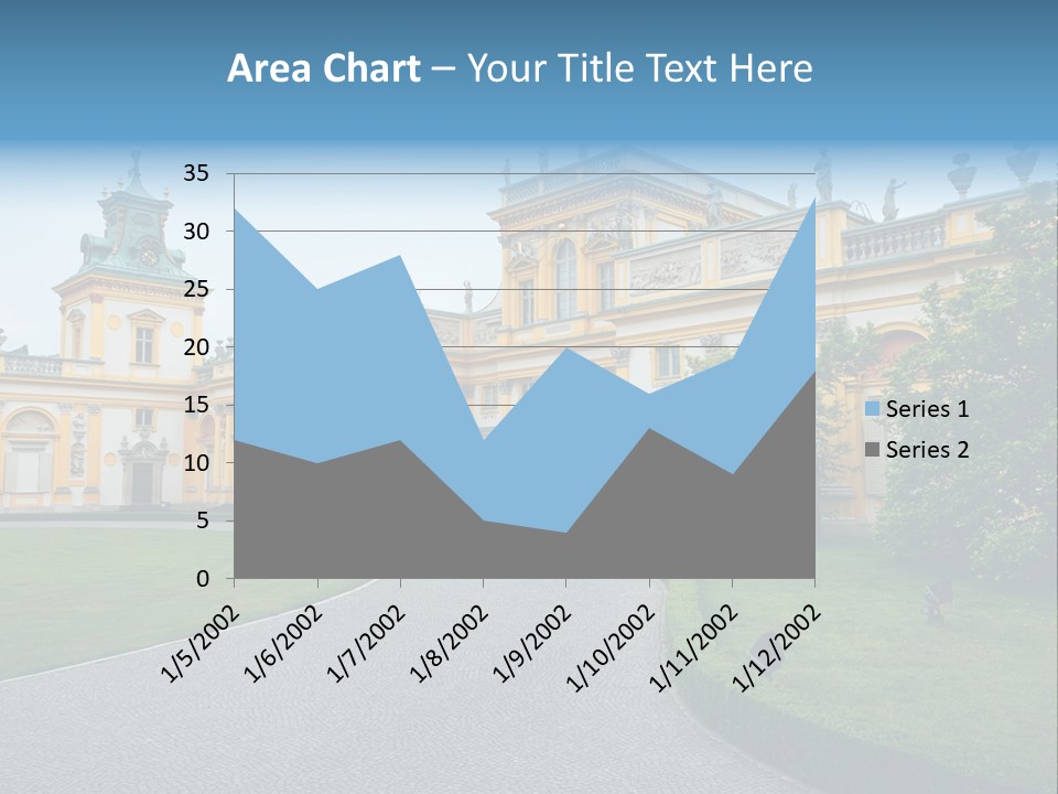 Landmark Decorative Residence PowerPoint Template