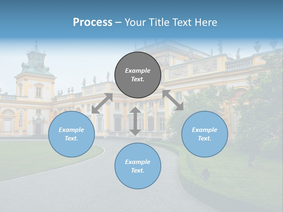 Landmark Decorative Residence PowerPoint Template