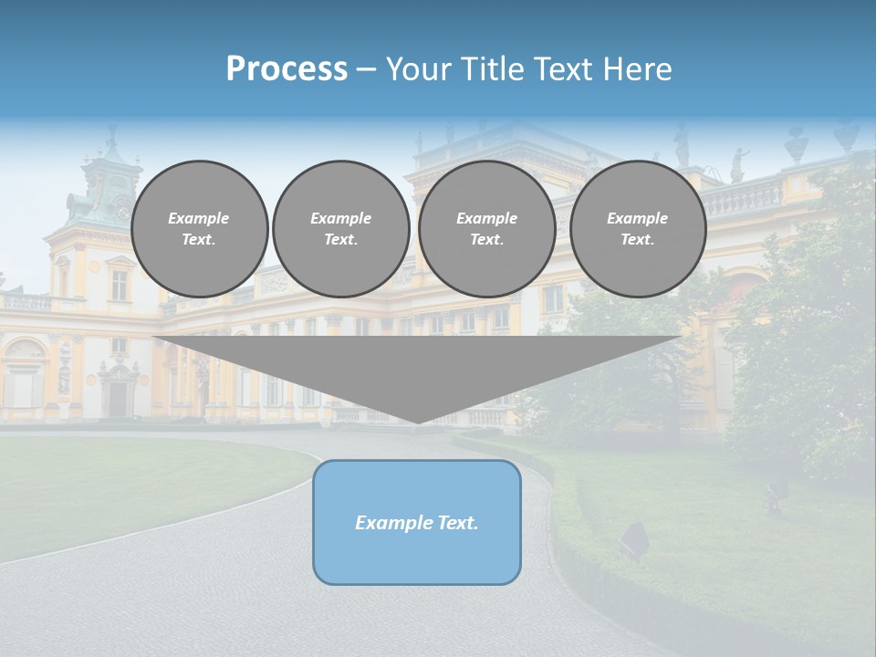 Landmark Decorative Residence PowerPoint Template