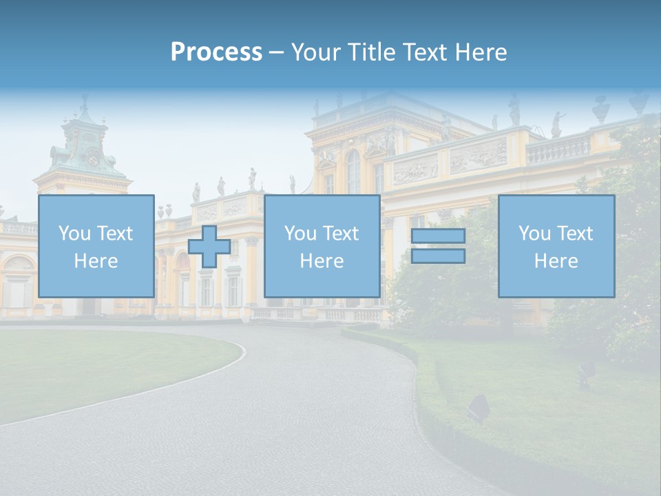 Landmark Decorative Residence PowerPoint Template