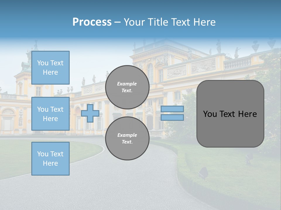 Landmark Decorative Residence PowerPoint Template