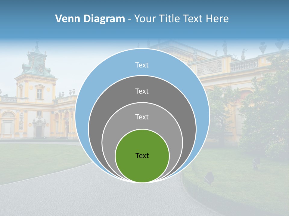 Landmark Decorative Residence PowerPoint Template
