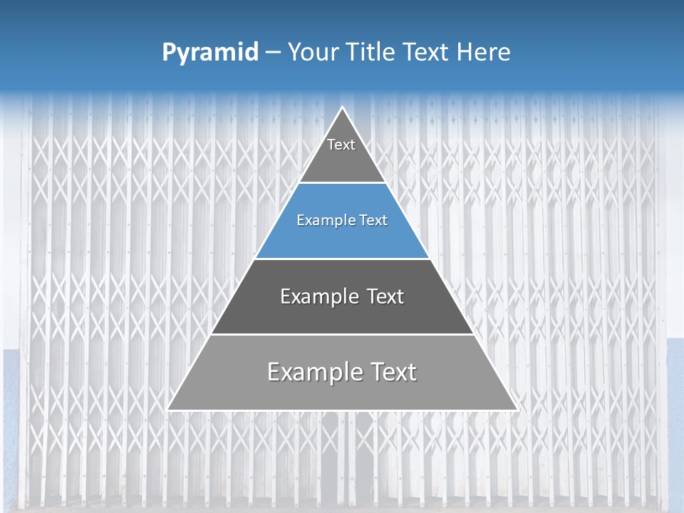 Silver Modern Entrance PowerPoint Template