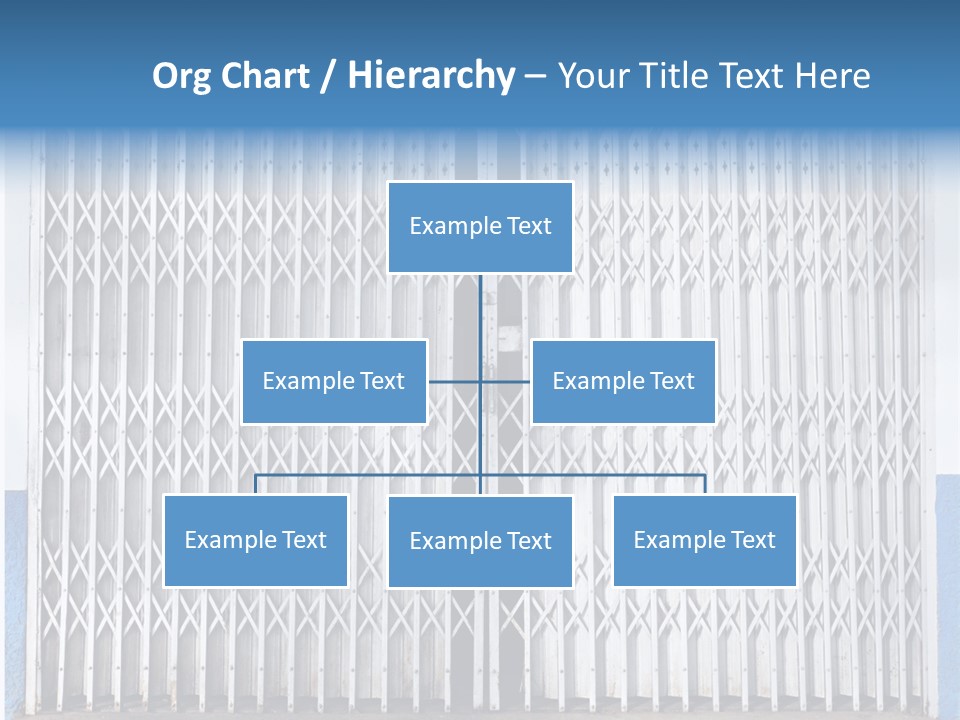 Silver Modern Entrance PowerPoint Template