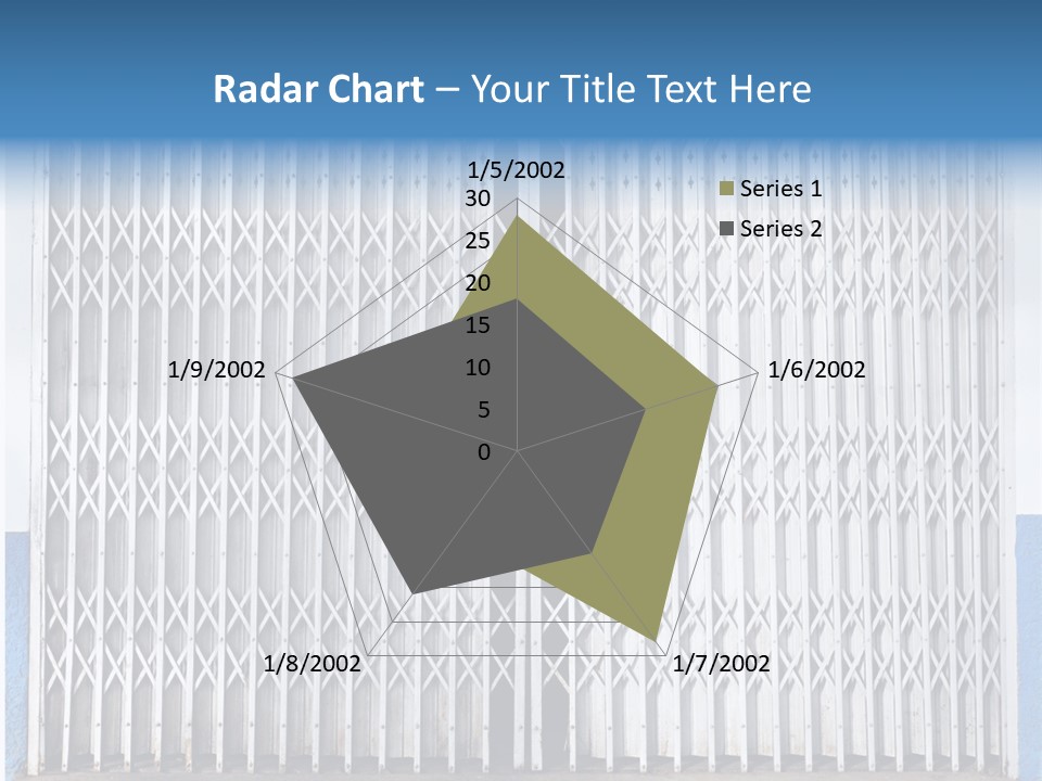 Silver Modern Entrance PowerPoint Template