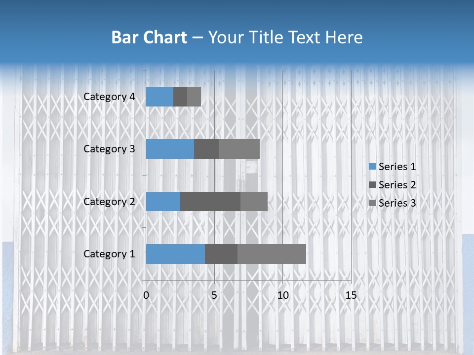 Silver Modern Entrance PowerPoint Template