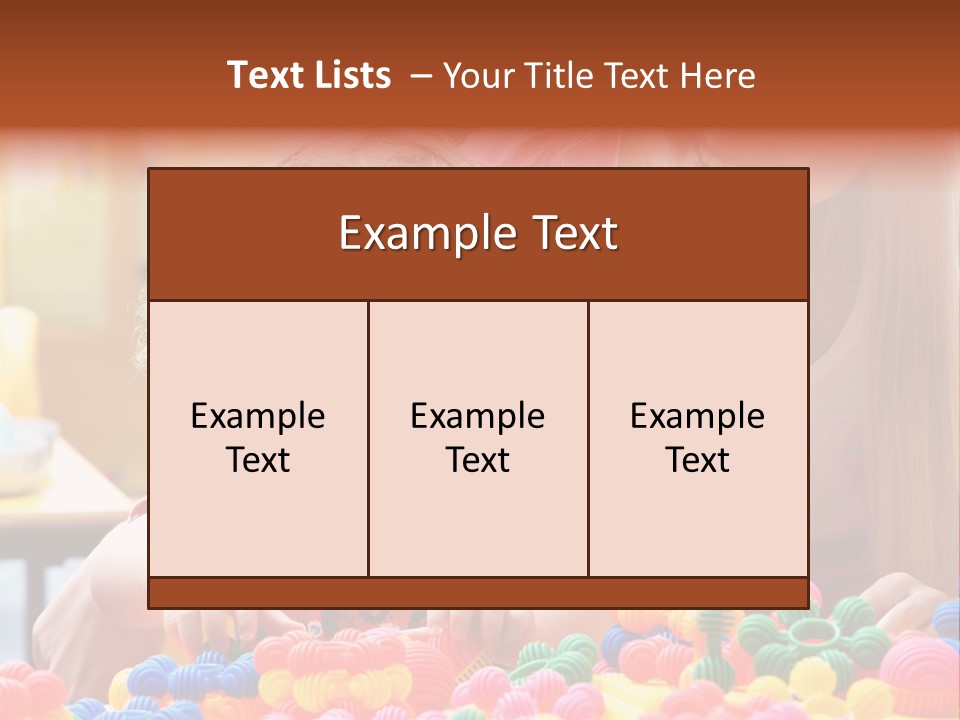 Playing Nursery Fun PowerPoint Template