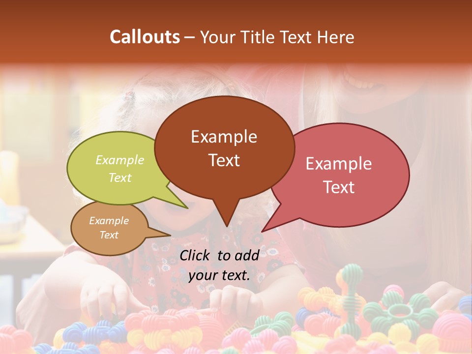 Playing Nursery Fun PowerPoint Template