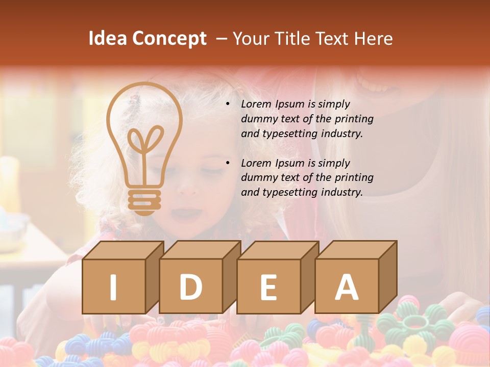 Playing Nursery Fun PowerPoint Template