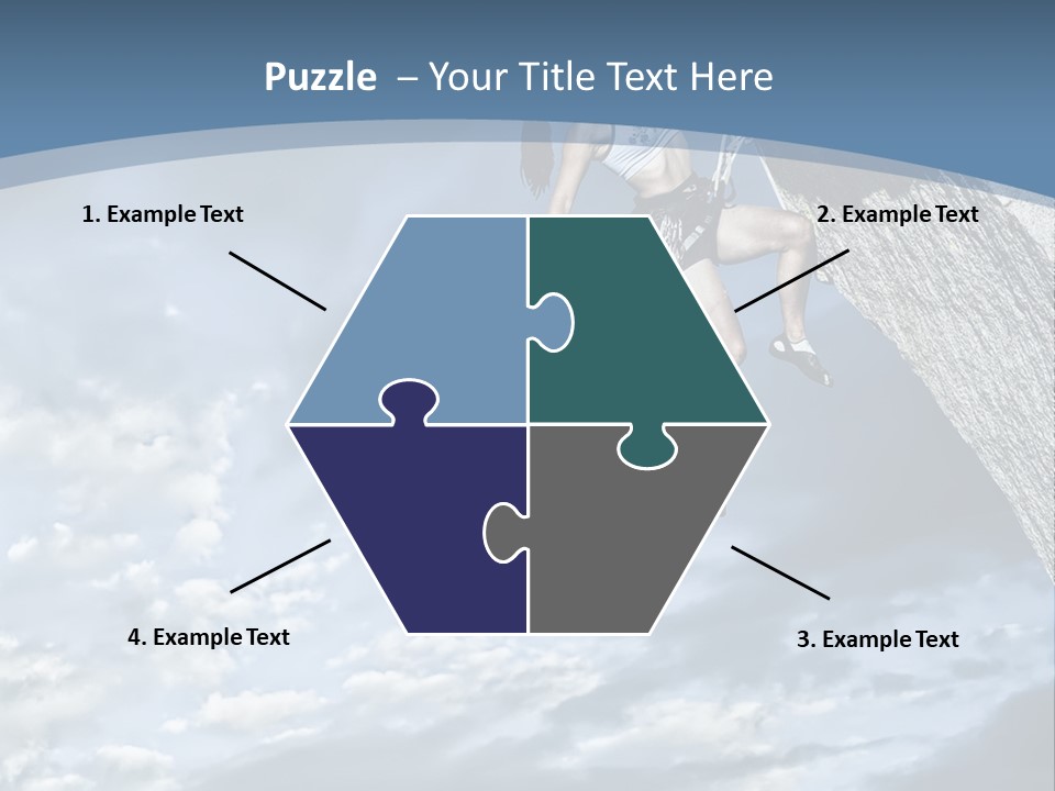 Adventure Risk Struggle PowerPoint Template