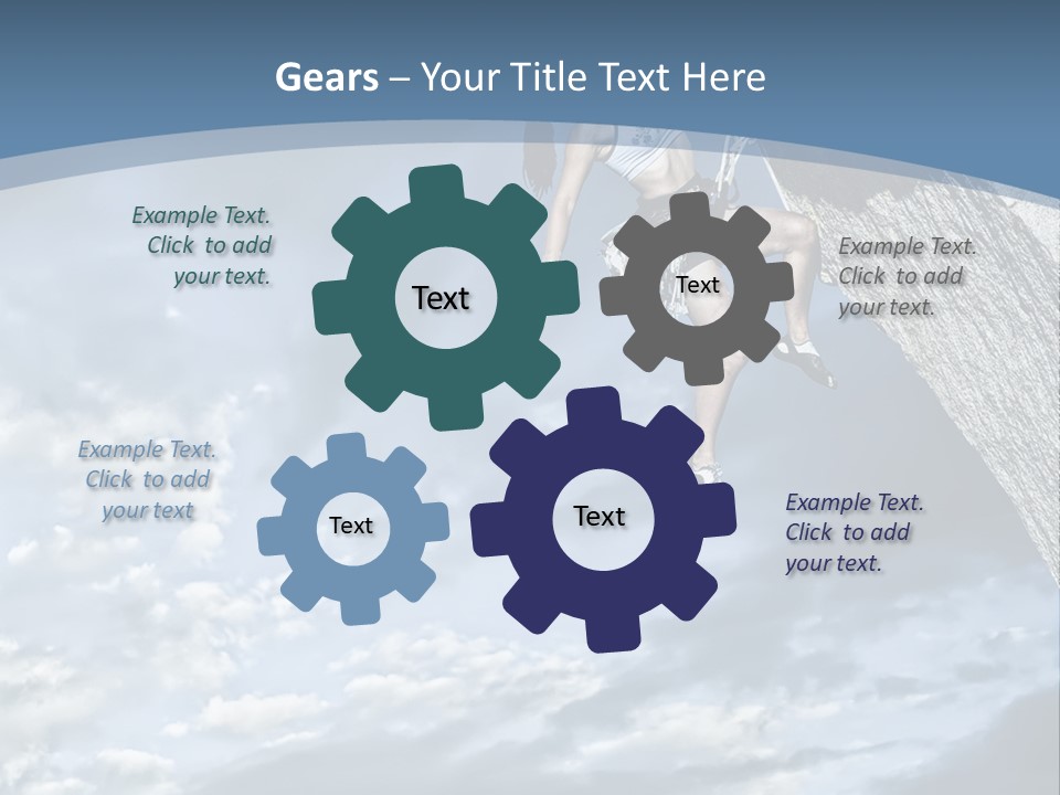 Adventure Risk Struggle PowerPoint Template