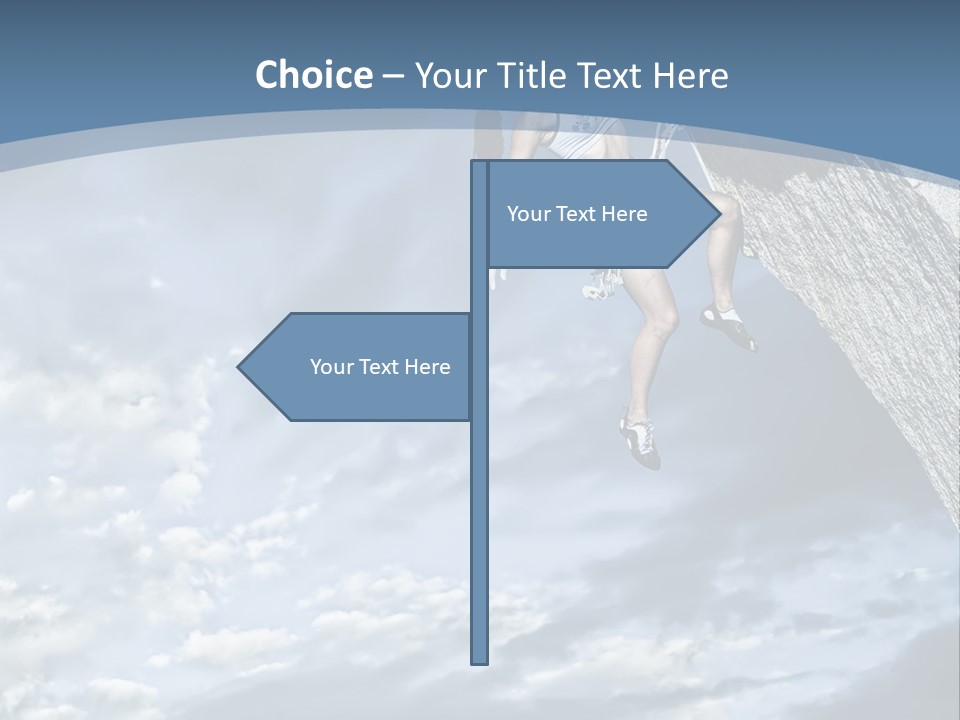 Adventure Risk Struggle PowerPoint Template