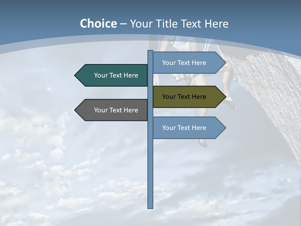 Adventure Risk Struggle PowerPoint Template