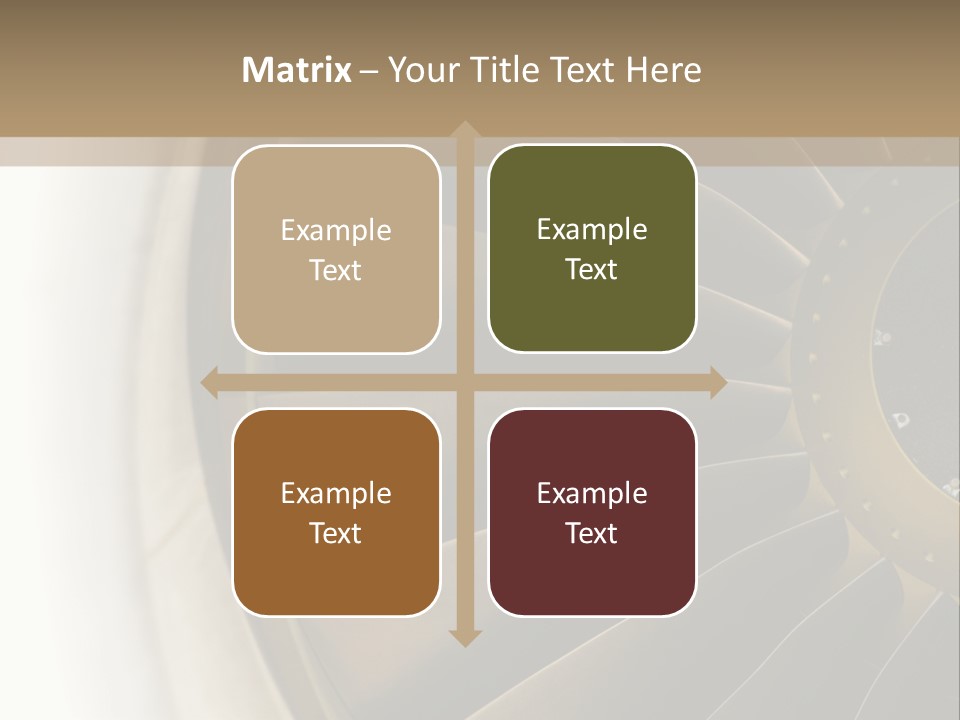 Departure Energy White PowerPoint Template