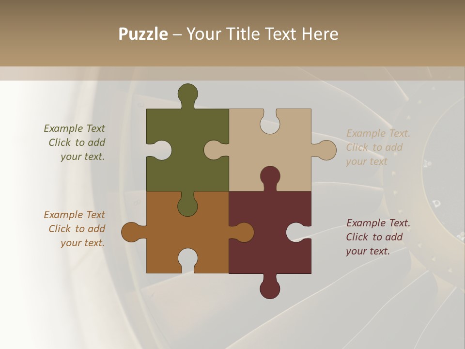 Departure Energy White PowerPoint Template