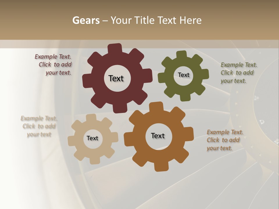 Departure Energy White PowerPoint Template